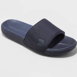 Men's Wesley Slide Sandals - All in Motion™ Navy Blue 9